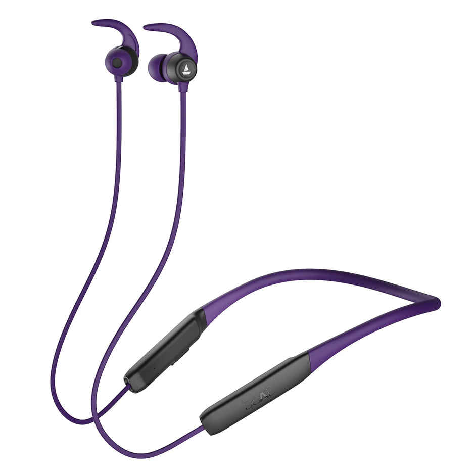 boAt Rockerz 255 Neo Bluetooth Wireless in Ear Earphones with Mic with Enx- Tech(Purple Haze)