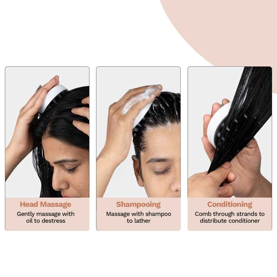 FURR By Pee Safe Scalp Massager Brush | Stimulate Hair Growth & Scalp Health