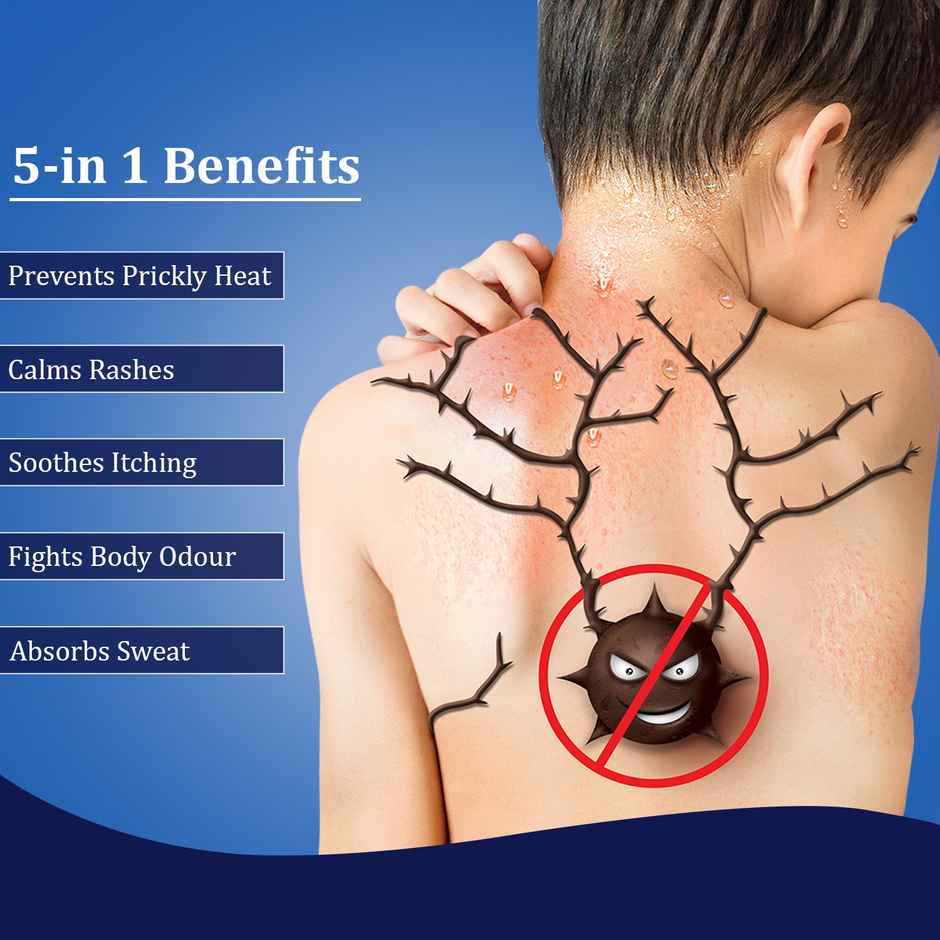 Nycil Germ Expert Cool Gulabjal Prickly Heat and Cooling Powder - 400 g