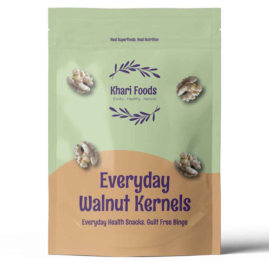 Khari Foods Premium Chile Walnut Kernels / Akhrot Giri Dry Fruits