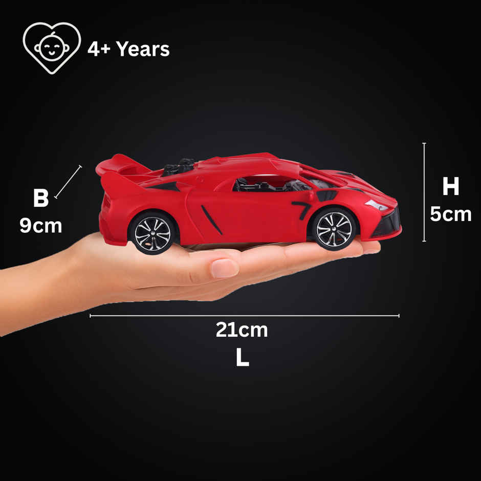 Frendo Hi Speed RC Car | Bug Red Matt