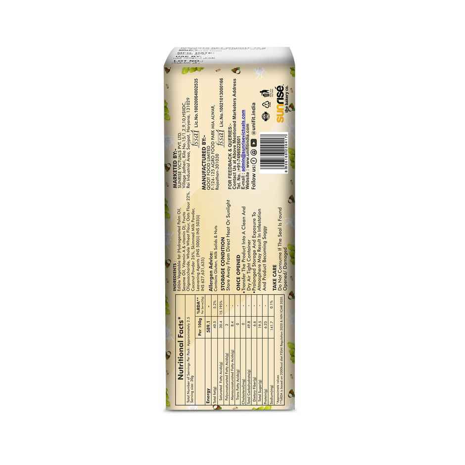 Unifit Oats Coconut Cookies | Delightfully Crunchy | Rich in Fiber and Protein