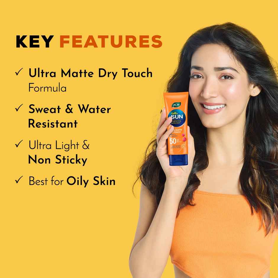 Joy Hello Sun Ultra Matte Dry Touch Sunscreen SPF 50