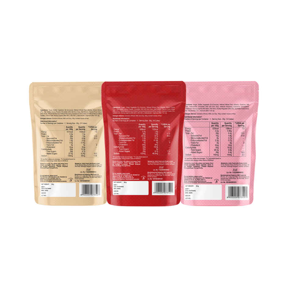 UNIBIC Assorted Qubz Wafer Cubes