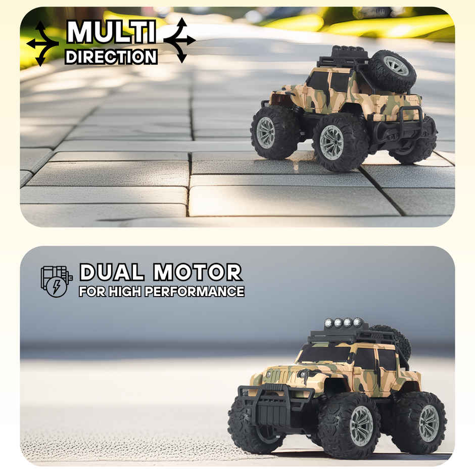 Frendo Off Roader Monster Rc Car | Jeep Military