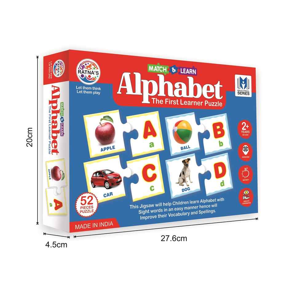 Ratna's Match & Learn Alphabet Jigsaw