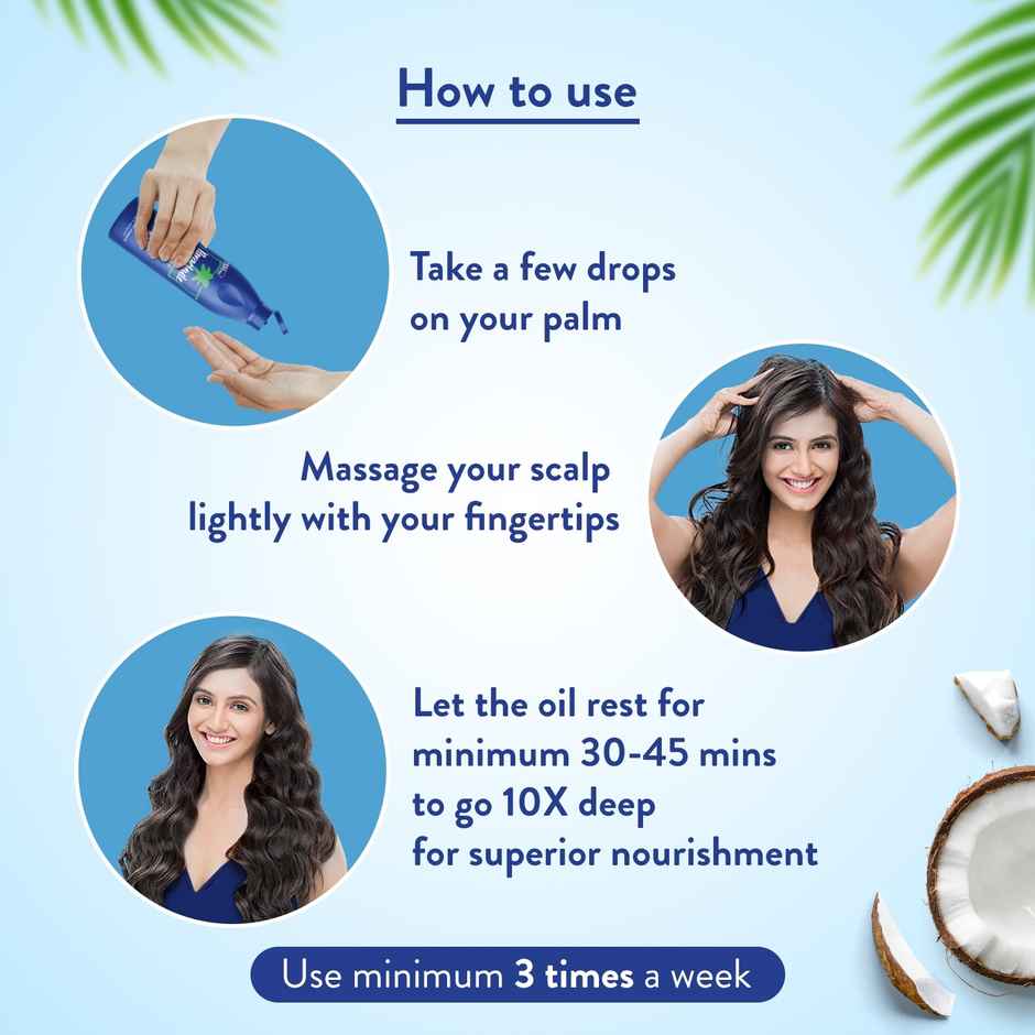 Parachute Advansed Gold Coconut Hair Oil - With Pure Coconut Oil | Long & Strong Hair