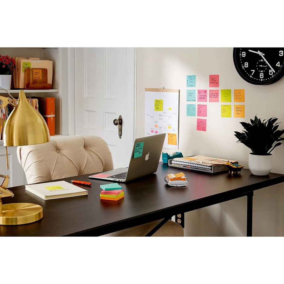 Post-it Sticky Notes - 76 mm x 76 mm | Multicolour | Paper | Square | 135 Sheets