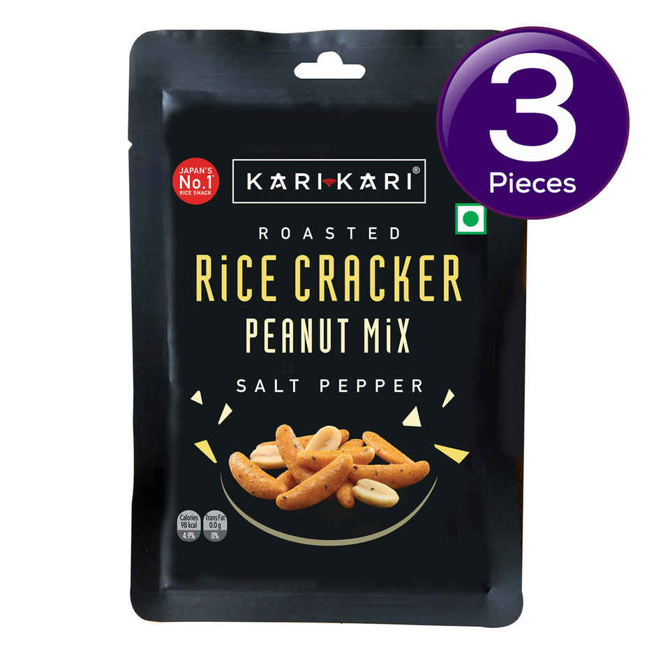 Kari Kari Salt Pepper Peanut Mix Combo