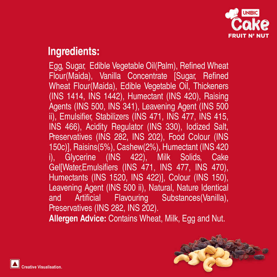 UNIBIC Fruit N' Nut Cake | Bakery Delight