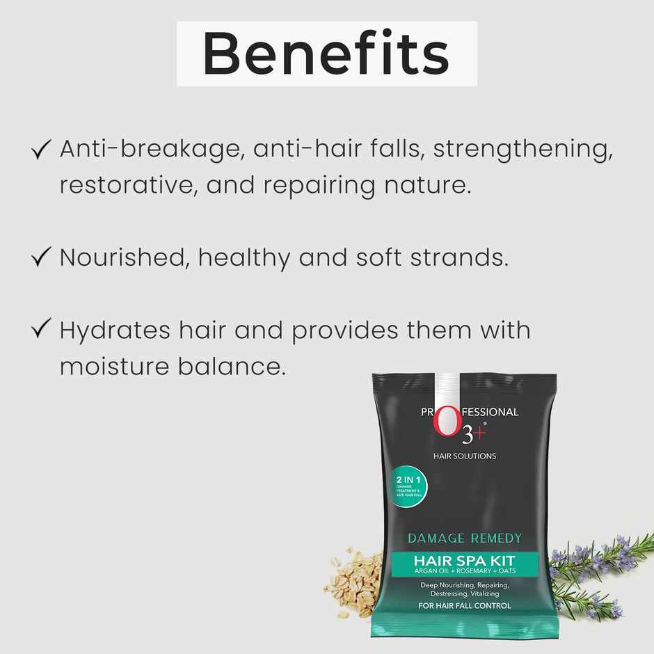 O3+ Damage Remedy Hair Spa Kit