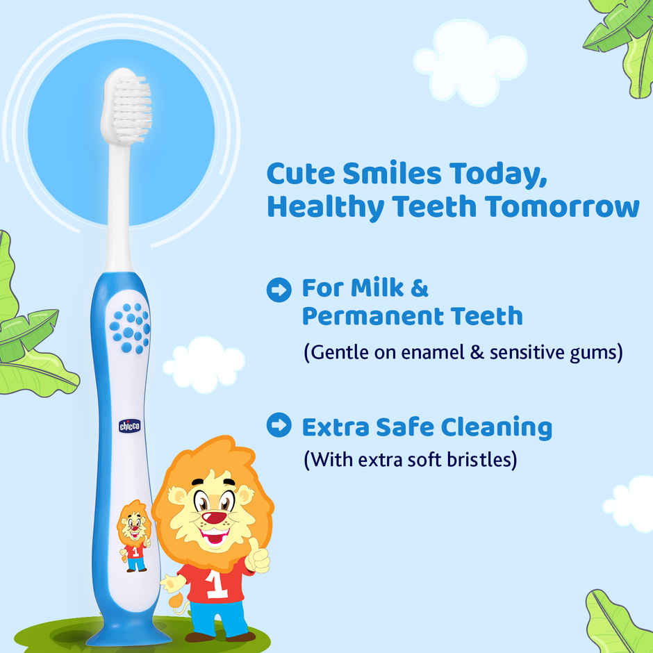 Chicco Toothbrush Blue 3Y-8Y