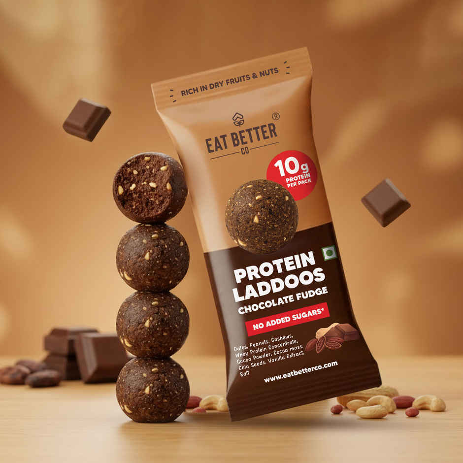 Eat Better Co - Protein Laddu - Chocolate Fudge