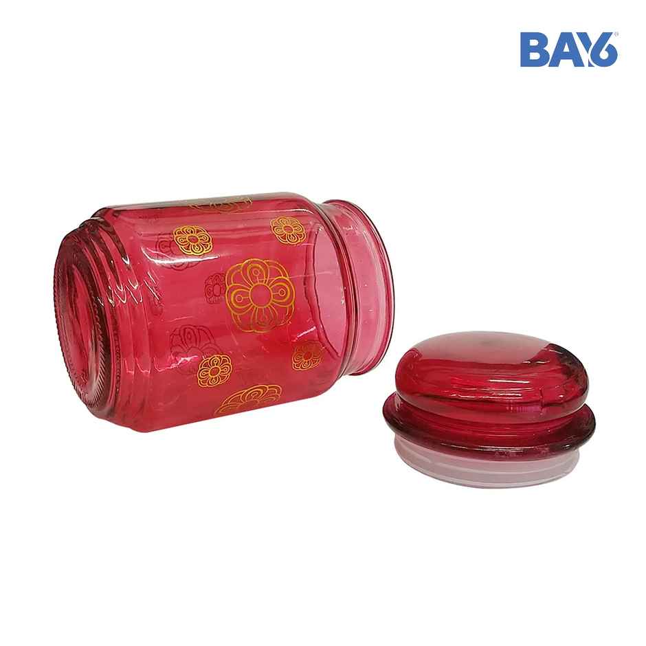 BAY6 Royal Glass Jar Set- 750 ml - (2pc)