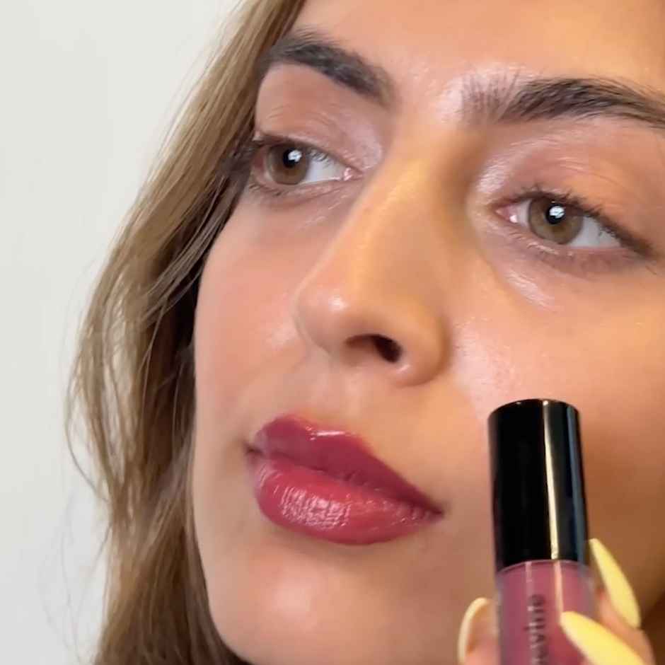 Ruby's Organics Lip Oil Gloss Mini - Grapevine