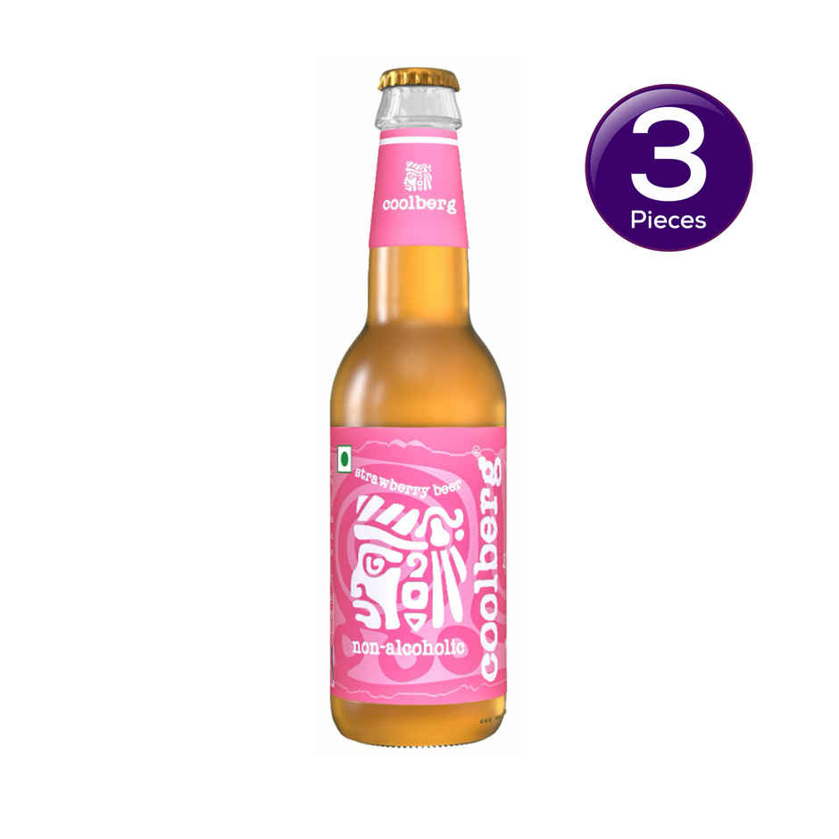 Coolberg Strawberry Non Alcoholic Beer Combo