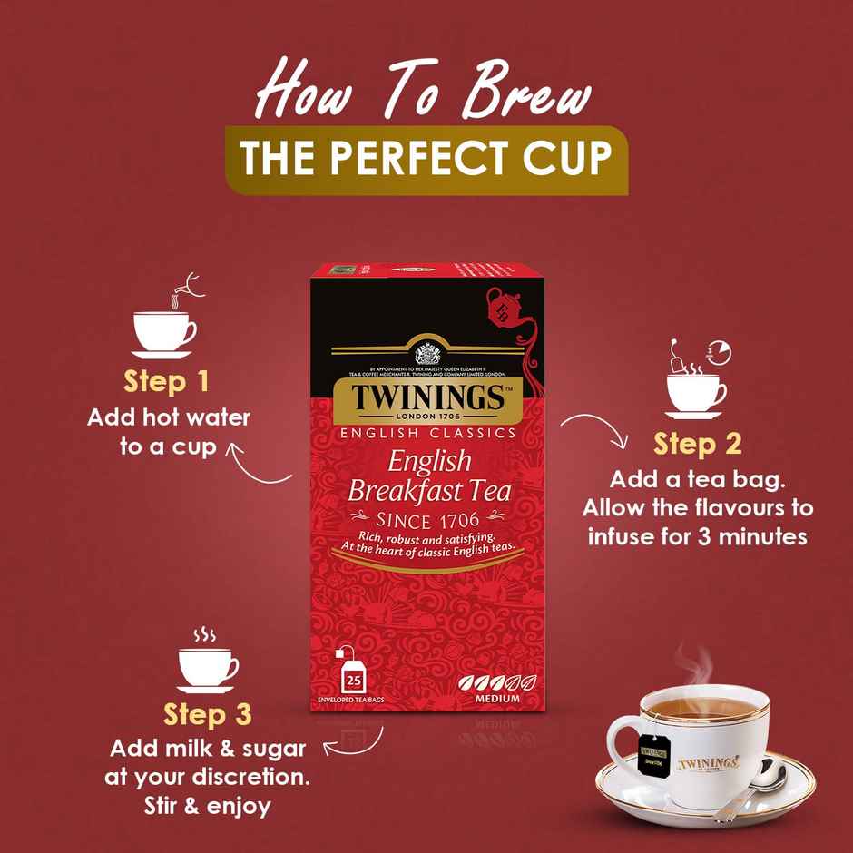 Twinings English Breakfast Tea Premium Black Tea