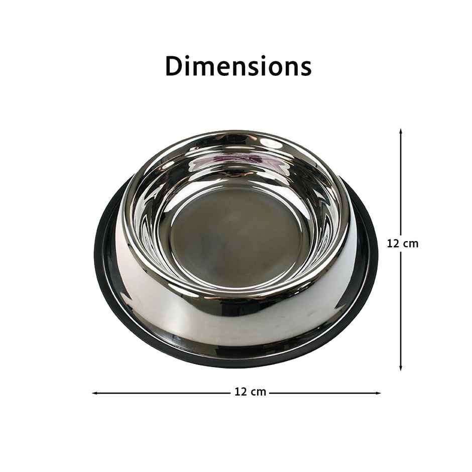 Urbanfix Plain Bowl - Classic Heavy-Duty Food - Water Bowl For Pets | Medium