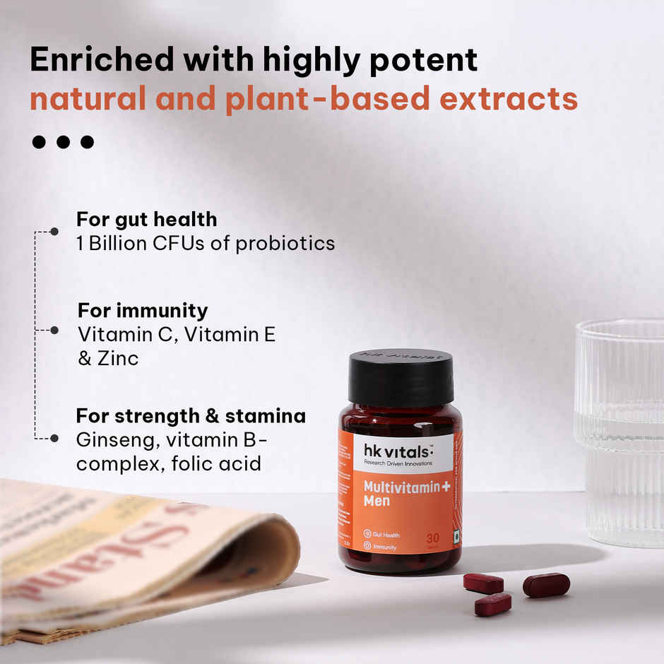 hk Vitals Multivitamin Plus Men (30 Tablets)