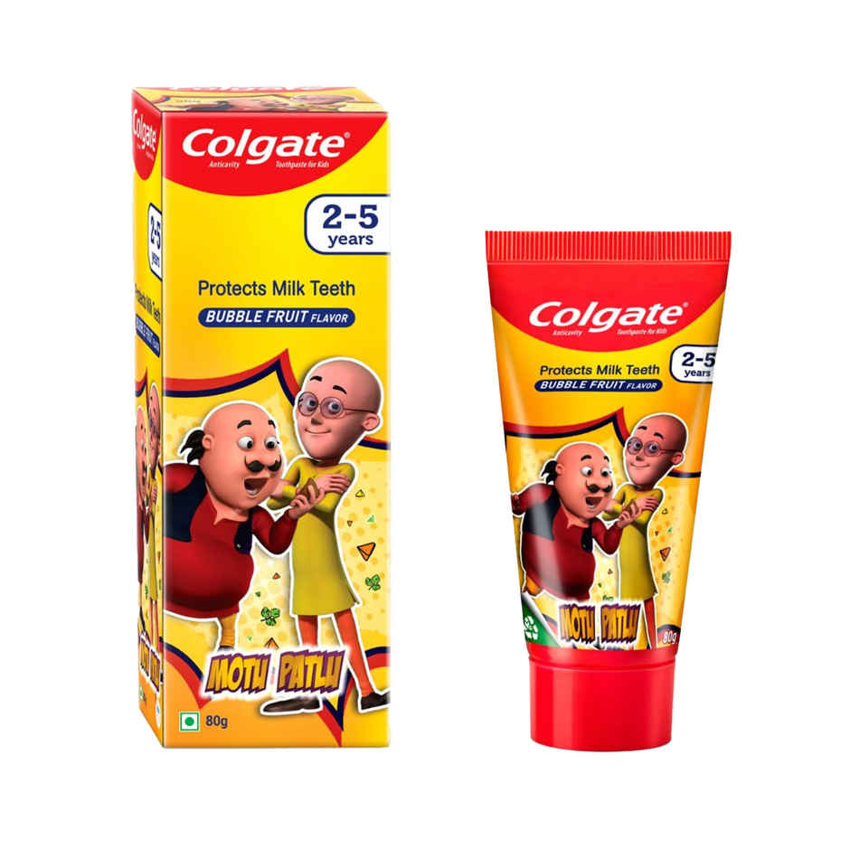 Colgate Kids Toothpaste for 2-5 Years Bubblefruit flavour