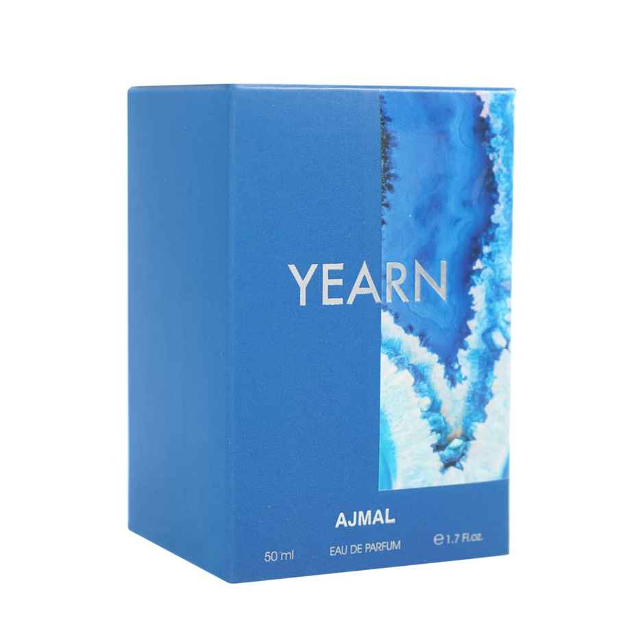 Ajmal Yearn Eau De Parfum Aquatic Perfume Long Lasting Scent Spray Party Wear Gift For Men