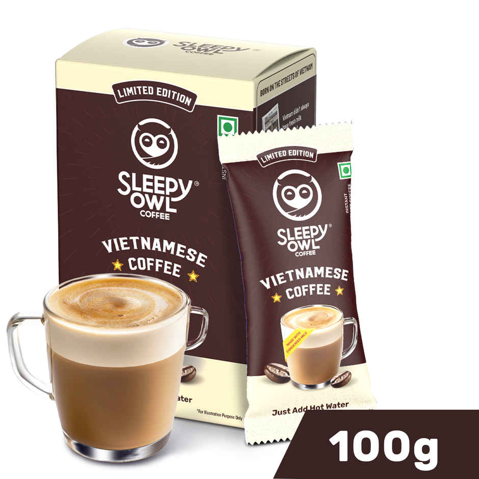 Sleepy Owl Vietnamese Medium Roast Coffee Premix Sachets