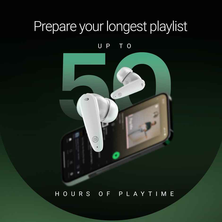 Noise Buds VS404 Truly Wireless Bluetooth Earbuds - Snow White