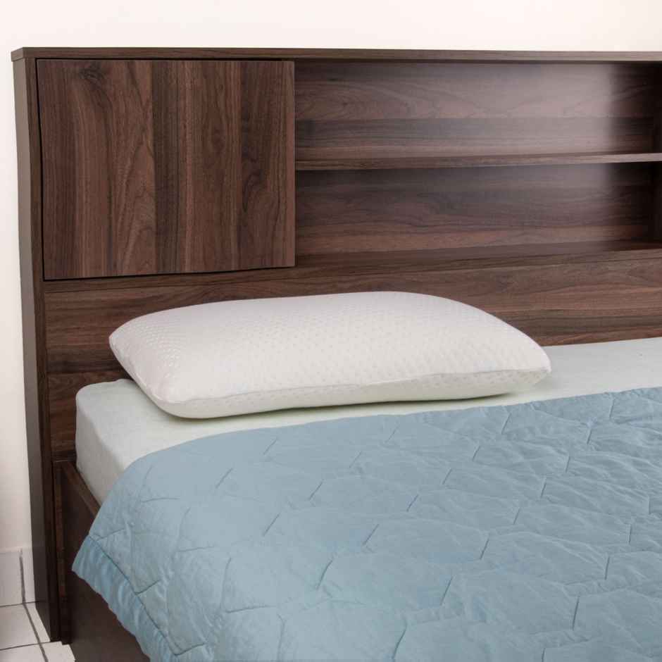 Wakefit Super Soft Foam Pillow | Regular Size | 21.5 x 13.75 x 5 inches | White | Pack of 1