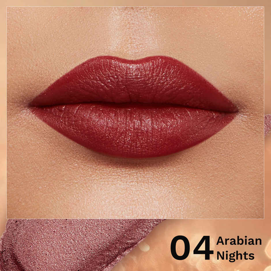 Pilgrim Dubai Luxe Lifestyle Arabian Nites 04 Glitter Lipstick For Women