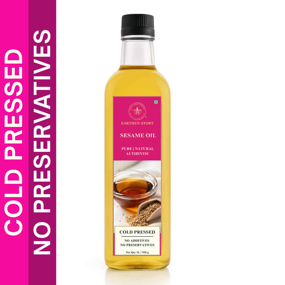 Earthen Story Sesame (Til/Gingelly) Cold Pressed Oil | Organic