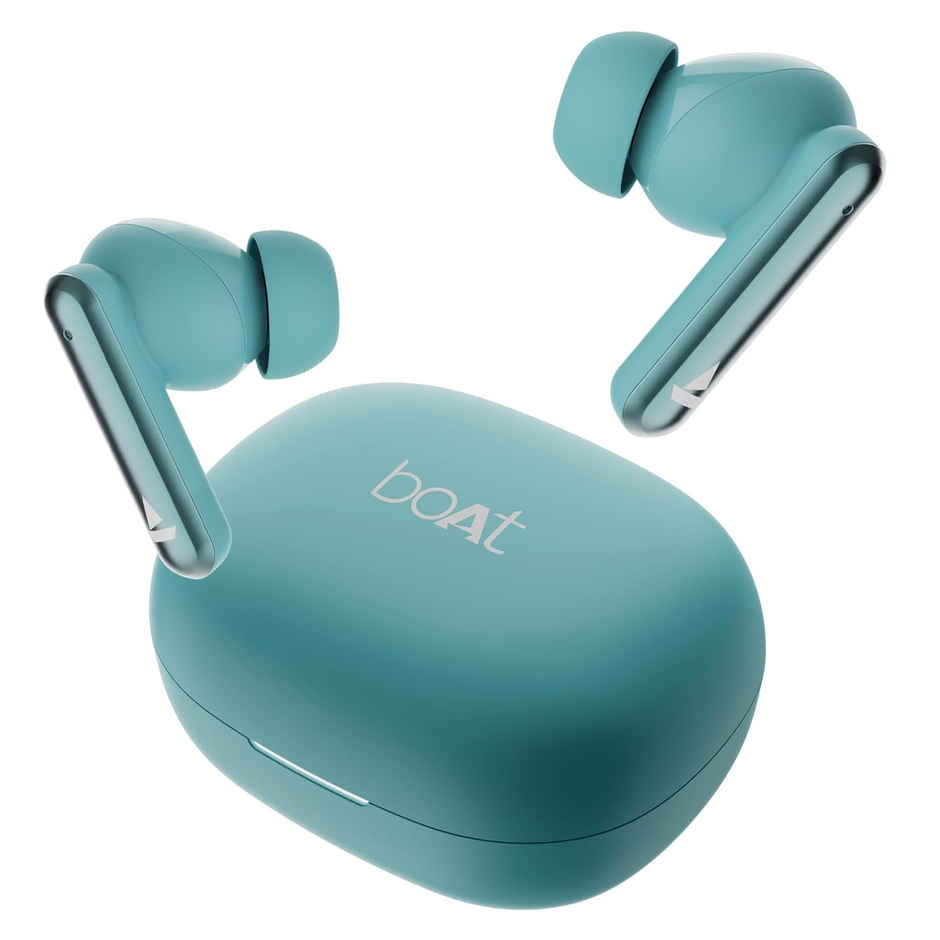 boAt Airdopes Bliss Anc Tws Earbuds W/ Anc(32db), 42 Hrs Playback & Beast Mode (Cool Blue)