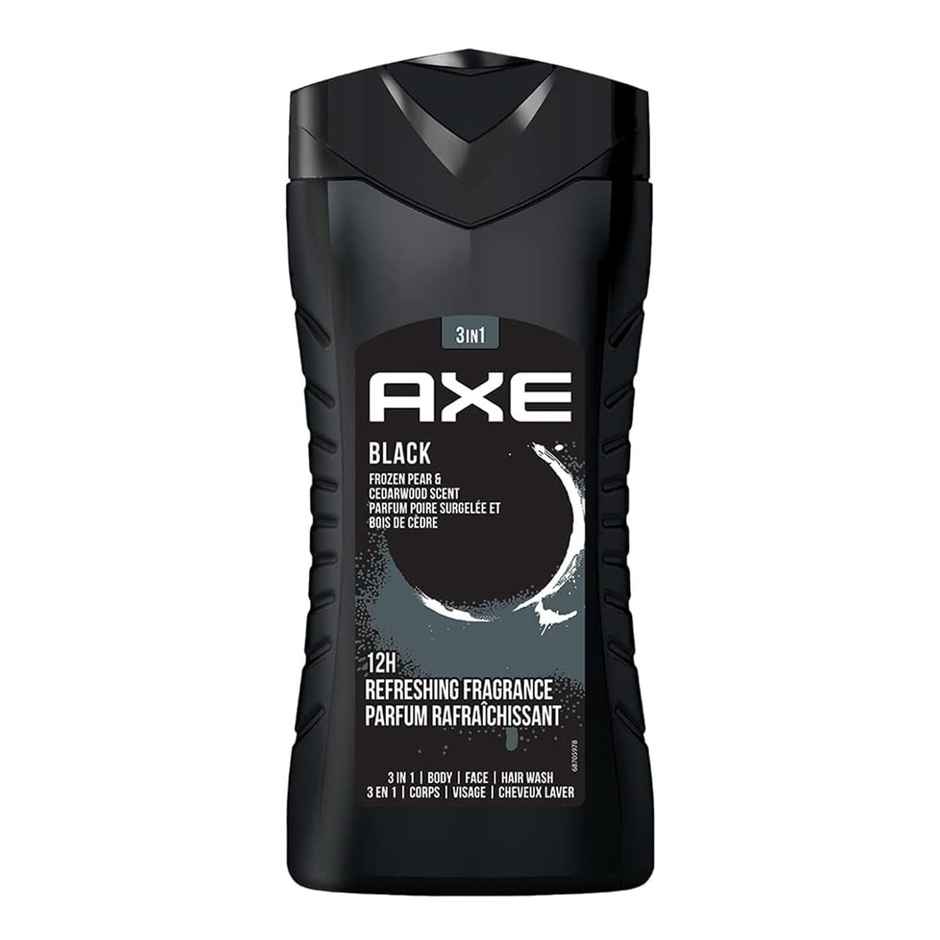 Axe Black 3-in-1 Body,Face & Hair Wash | For Men