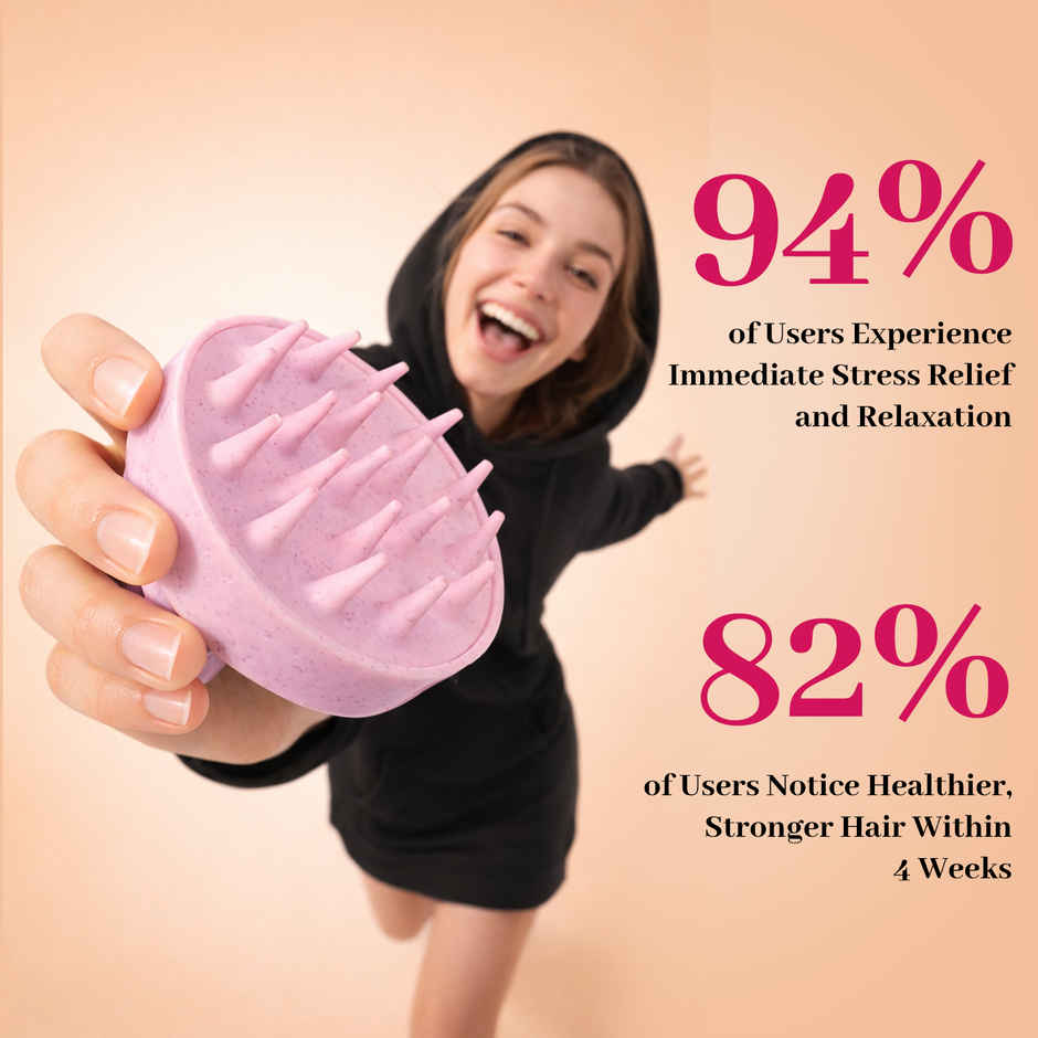 ENN Beauty Root Ritual Hair Scalp Massager | Reduces Hair Fall & Soothes Scalp Tension