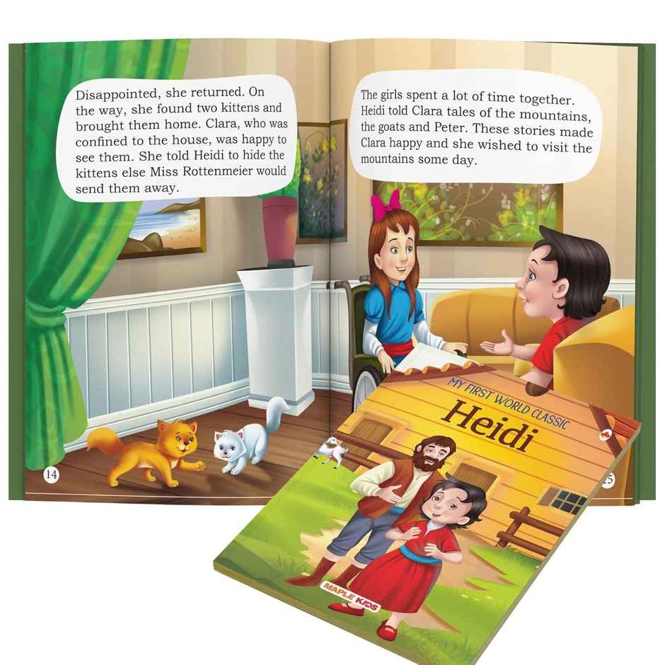 Story Books for Kids - World Classic (Abridged) (Set of 10 Books) (Illustrated)