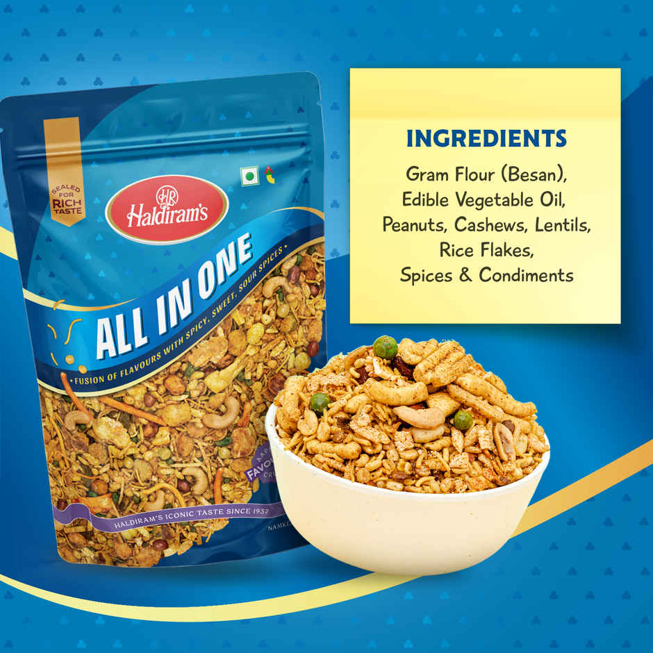 Haldiram's All In One Mixture | Crunchy & Savory