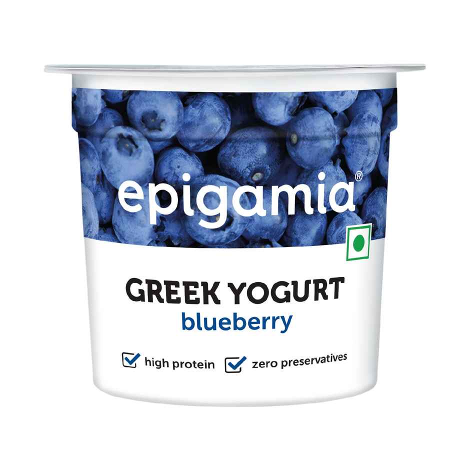 Epigamia Greek Yogurt Blueberry