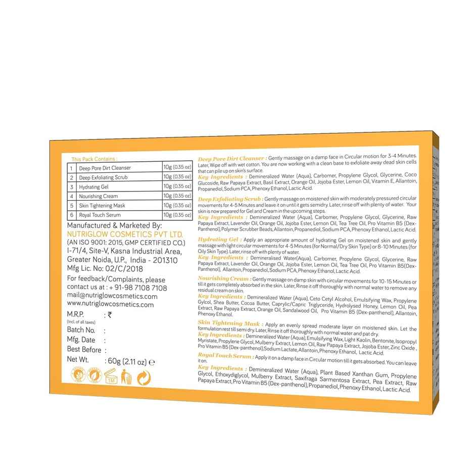 NutriGlow Natural's Advanced Pro Formula Papaya Facial Kit