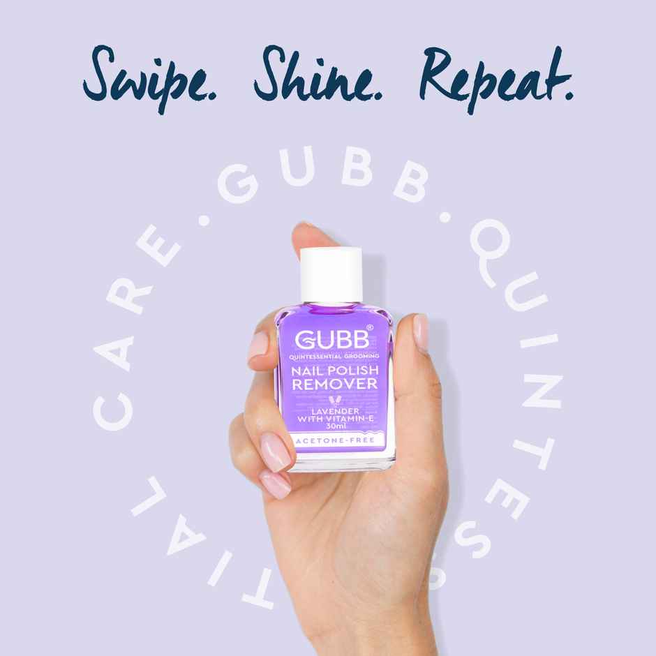 GUBB Nail Polish Remover | Lavender