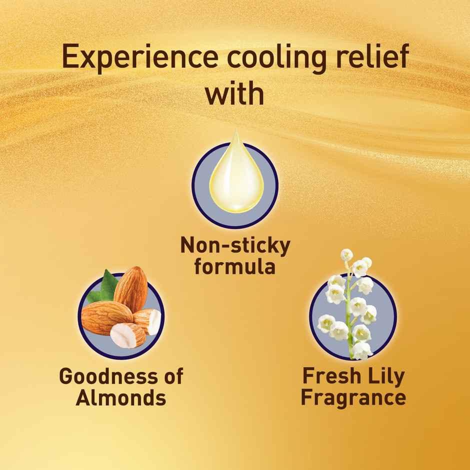 Navratna Gold Ayurvedic Hair Oil Non Sticky Mild Fragrance Goodness Of Almond
