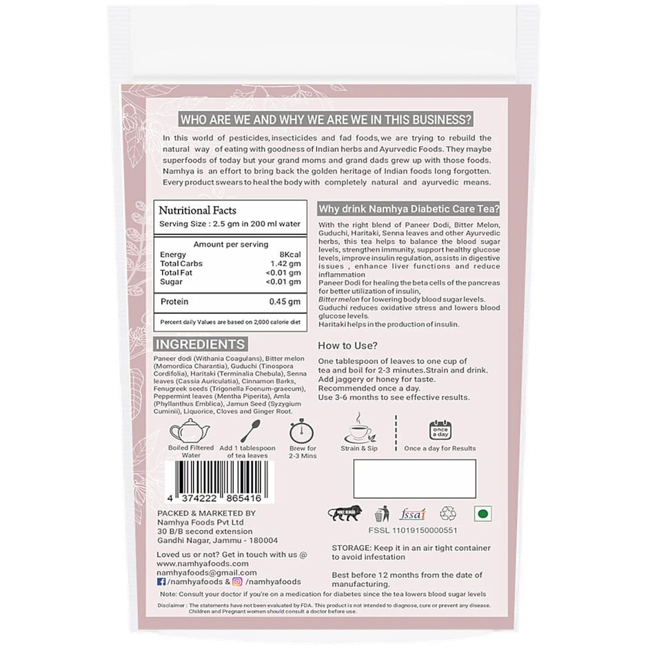 Namhya Diabetic Care Tea