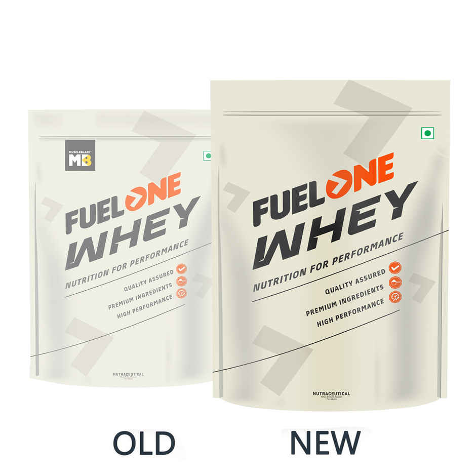 Fuel One Whey Protein, 24g Protein, 5.29g BCAA & 4.2g Glutamic Acid, Chocolate