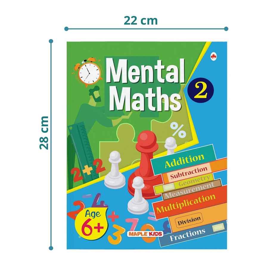 Mental Maths - Mathematics Activity Book 2 for Class 2+, Age 6+ Years