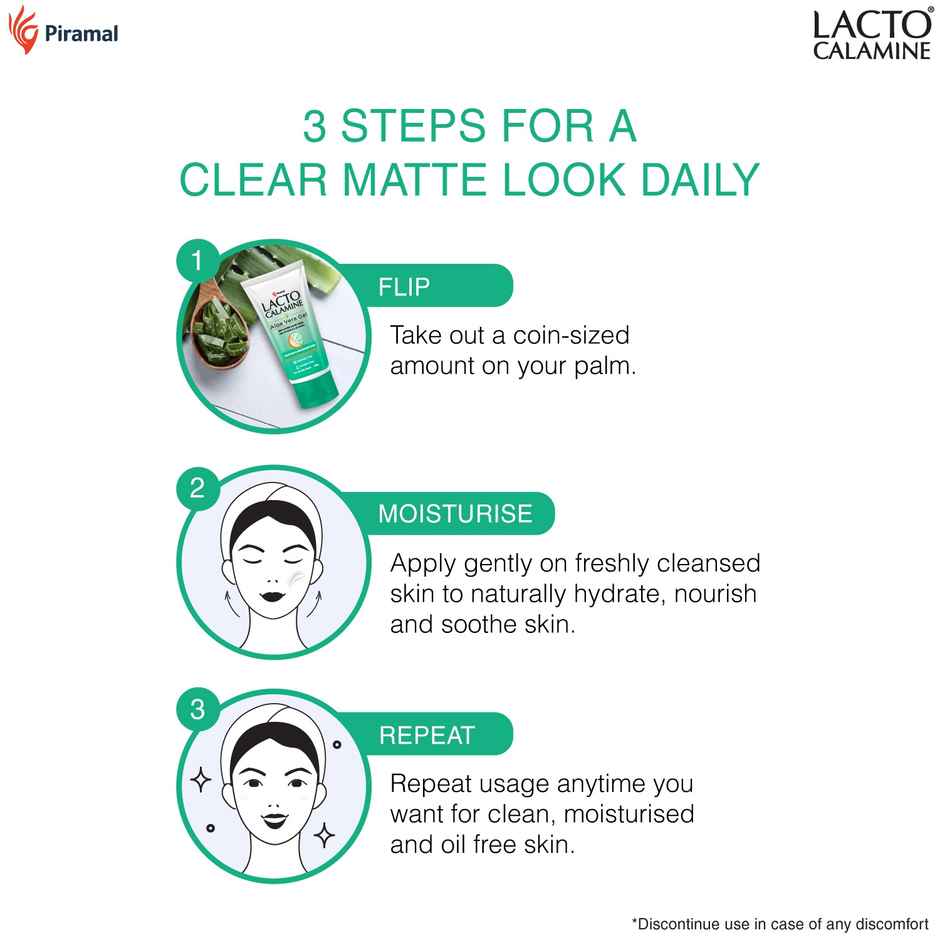 Lacto Calamine Aloe Vera Gel