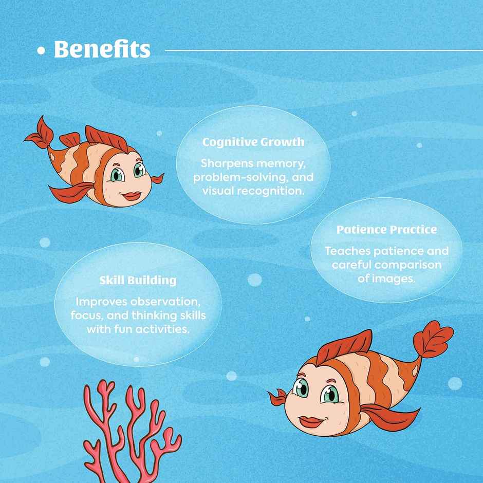 Oswaal Books Lil Legends Interactive Learning - Spot The Difference Book For Kids | Ages 4+