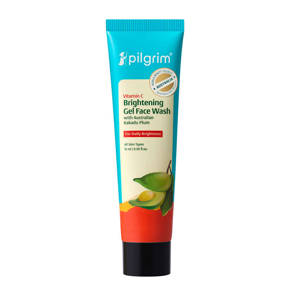 Pilgrim Vitamin C GEL FACE WASH Kakadu Plum and Lime Pearl Mini
