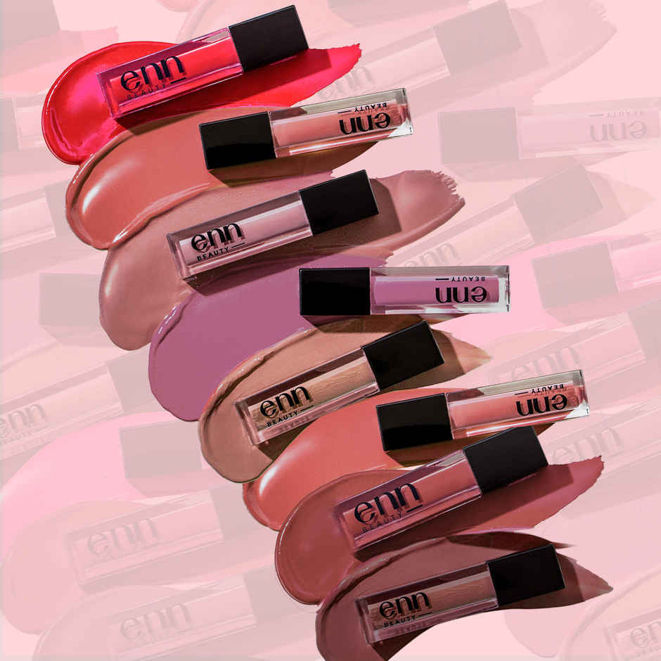 ENN Beauty Mousse Matte Liquid Lipstick Kit Set Of 8 | Test & Trial Pack