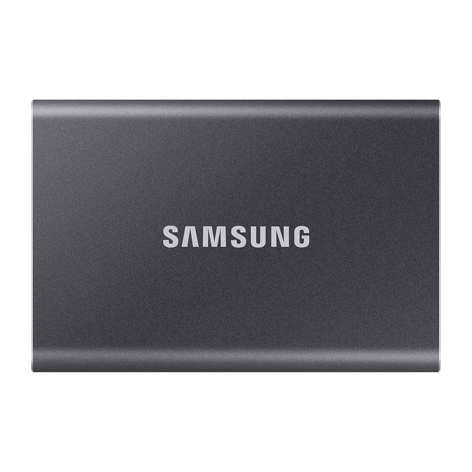 Samsung T7 1TB External Portable SSD | Grey | MU-PC1T0T