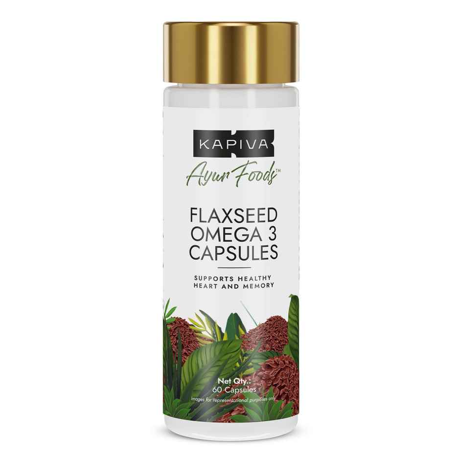 Kapiva Omega 3 Capsules - 60 Capsules