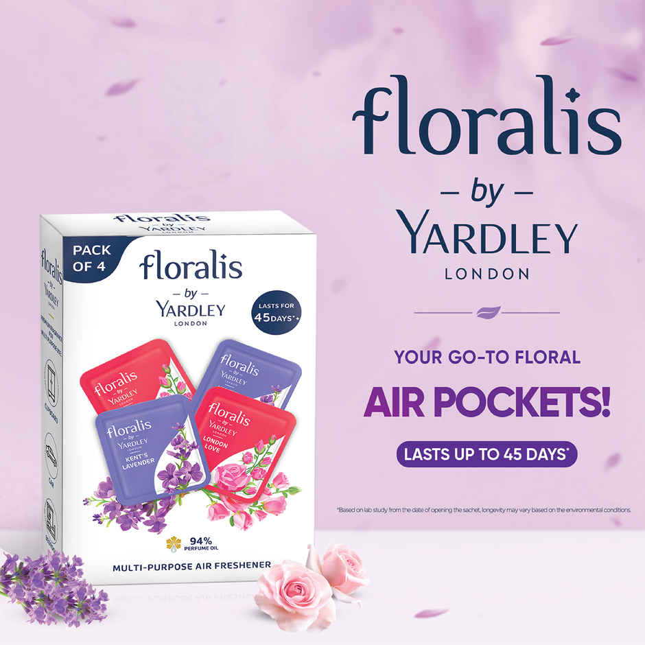  Floralis by Yardley Air Pocket Bathroom Freshener