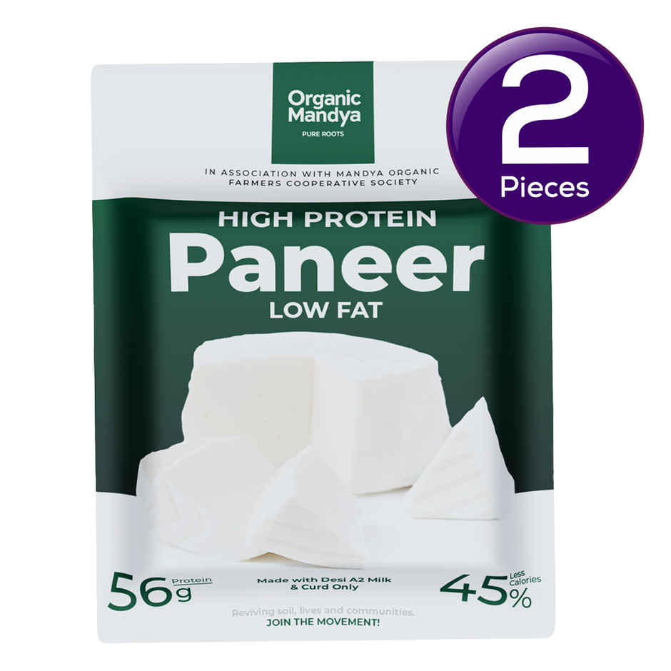 Organic Mandya High Protein Low Fat Paneer Combo